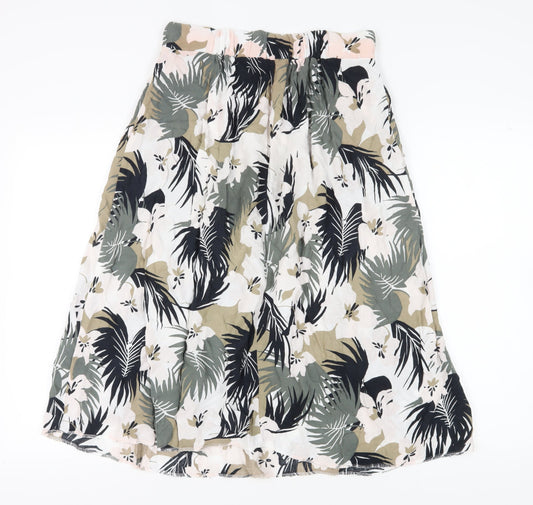 Debenhams Women's Multicoloured A-Line Skirt Size 12