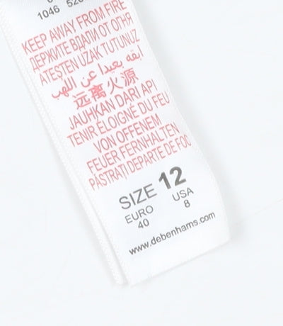 Debenhams Women's Multicoloured A-Line Skirt Size 12