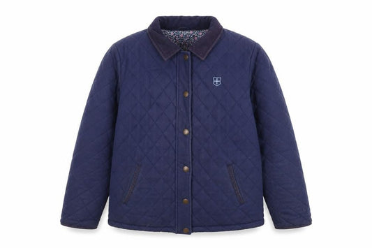Rampant Sporting Women's Blue Quilted Jacket Size 14