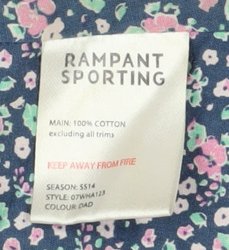 Rampant Sporting Women's Blue Quilted Jacket Size 14