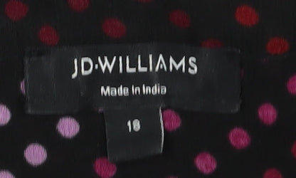 Womens UK Size 18 JD Williams Multicoloured Tunic Blouse