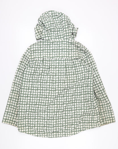 Womens UK Size 12 NEXT Green Parka Coat