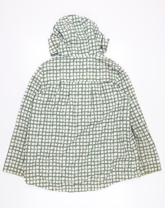 Womens UK Size 12 NEXT Green Parka Coat