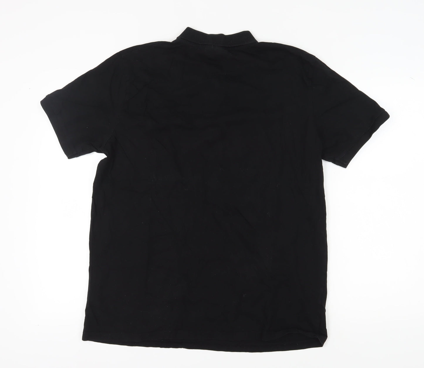 McKenzie Men's Black Polo Shirt XL Casual Solid