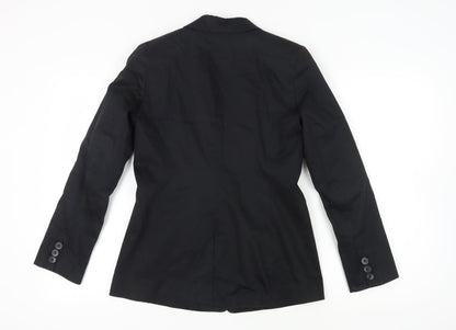 Oasis Women's Black Blazer Jacket, Size 10, Casual, Notch Lapel