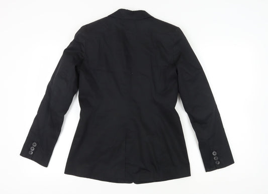 Oasis Women's Black Blazer Jacket, Size 10, Casual, Notch Lapel