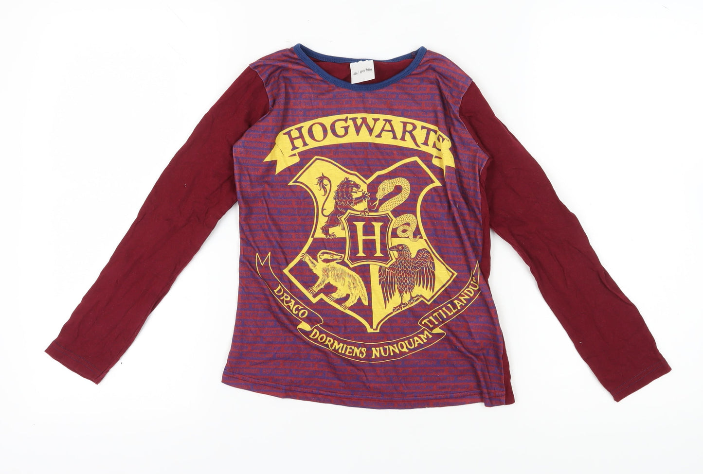 Harry Potter Girls Multicoloured Long Sleeve T-Shirt 9-10Y