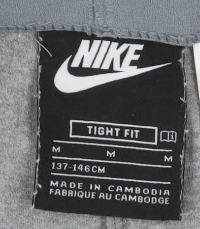Nike Girls Grey Ankle Athleisure Leggings M