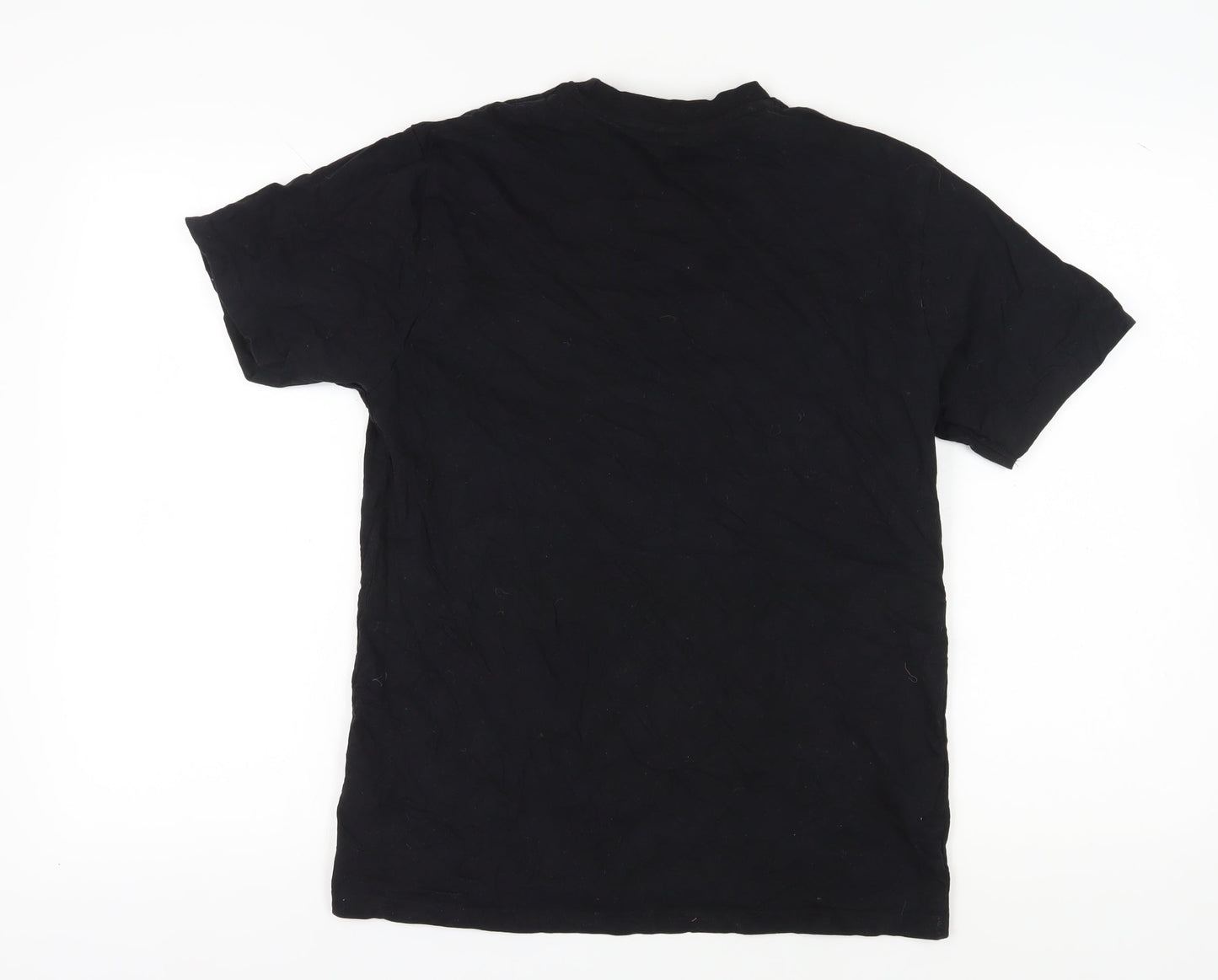 The Grinch Christmas T-Shirt Men M Black Graphic Short Sleeve