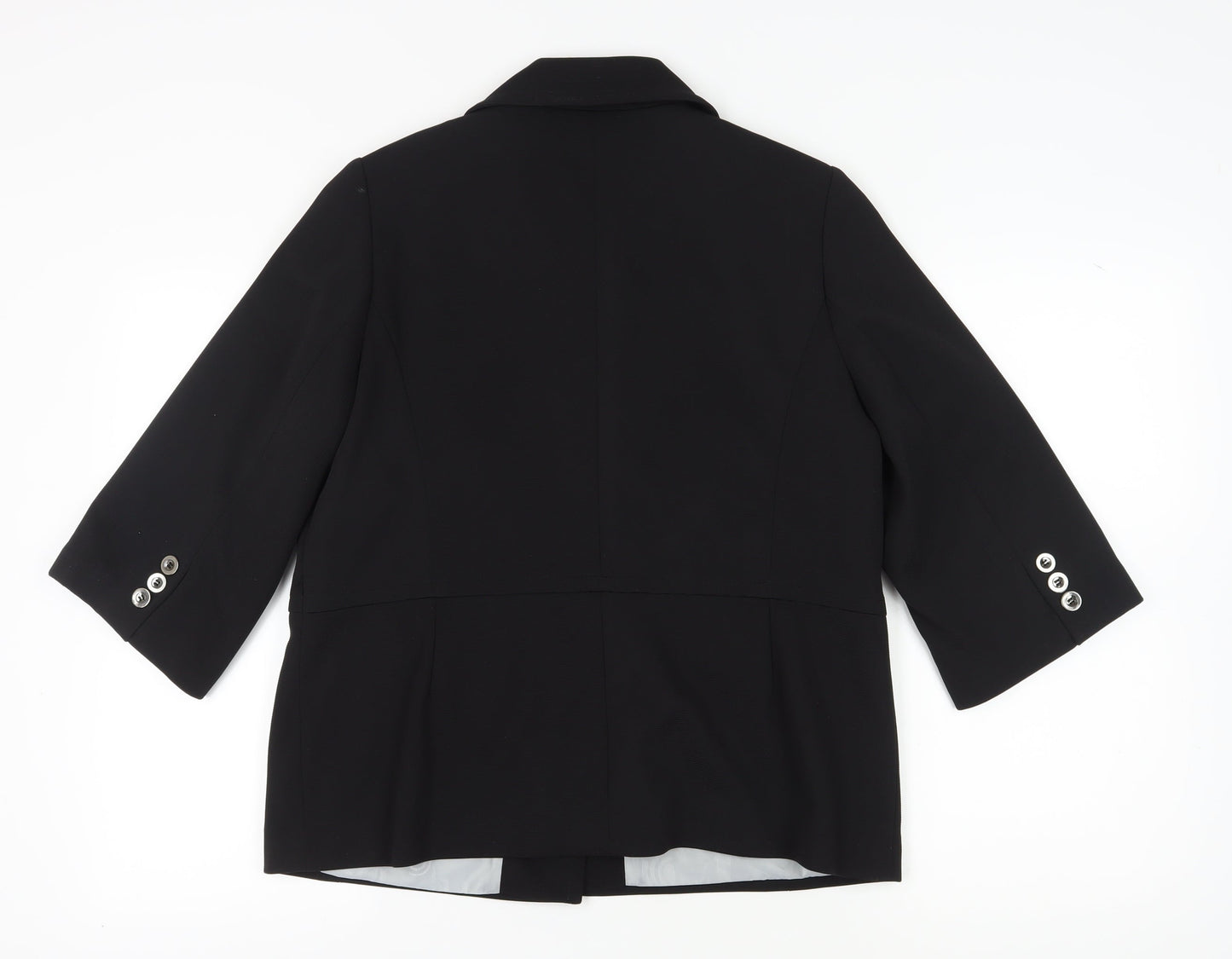 Womens UK Size 16 Wardrobe Regular Black Suit Jacket