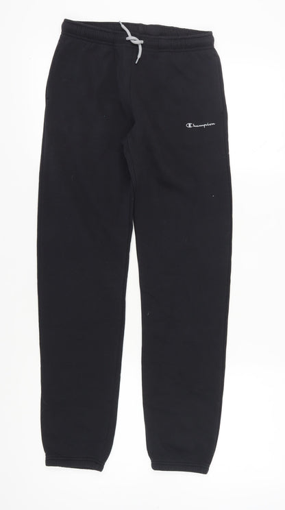 Champion Boys Black Jogger Trousers XL - Casual Comfortable Wear