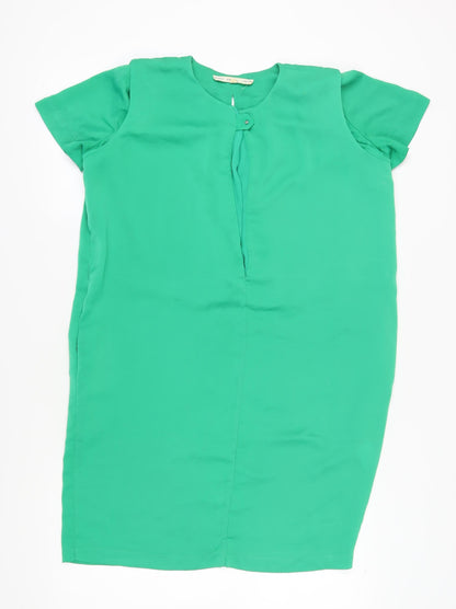 & Other Stories Women Green Sheath Dress Size 10