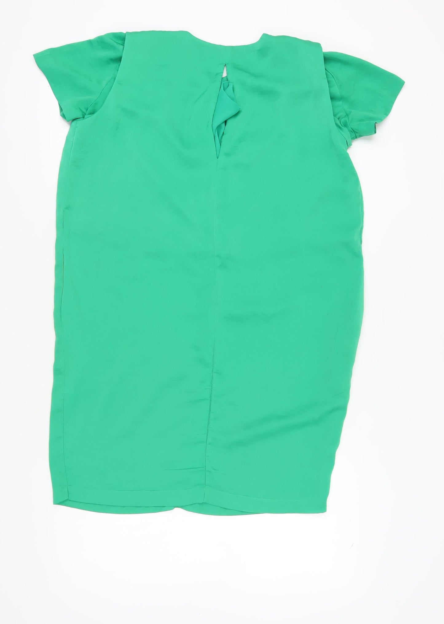 & Other Stories Women Green Sheath Dress Size 10