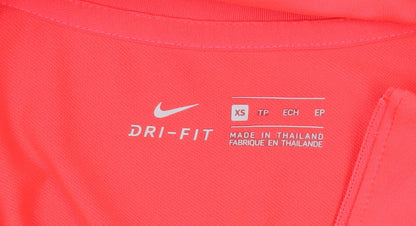 Nike Men's Pink Football Jersey XS Pullover