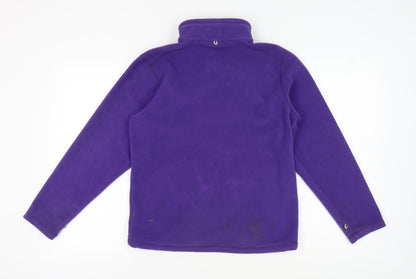 TOG24 Girls Purple Fleece Jacket 13 Years