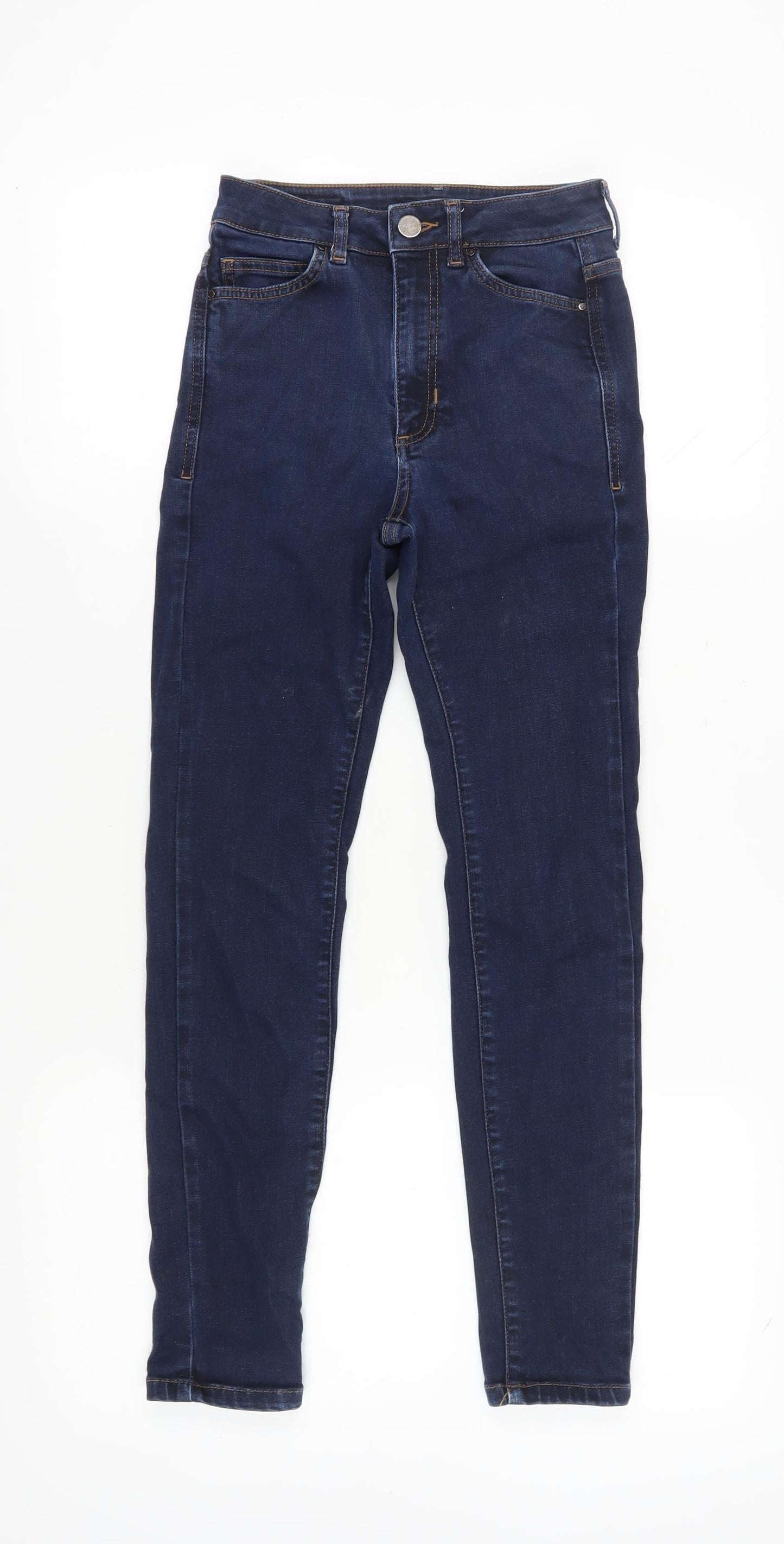 Womens UK Size 6 Marks and Spencer Regular Fit Skinny Blue Jeans