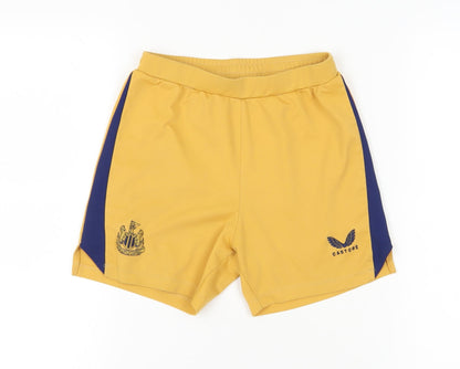 Castore Boys Gold Athletic Football Shorts L