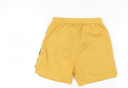 Castore Boys Gold Athletic Football Shorts L