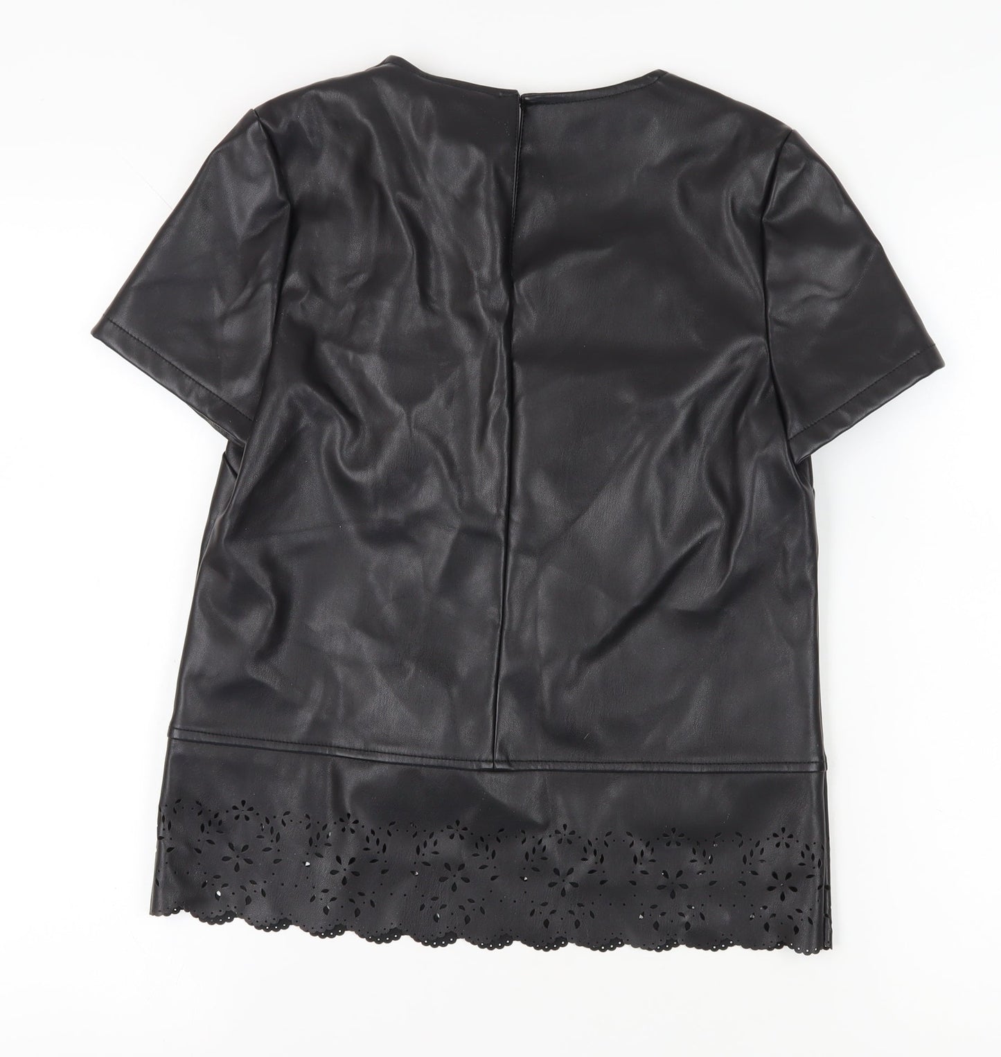 Womens UK Size 6 Lipsy Black  T-Shirt