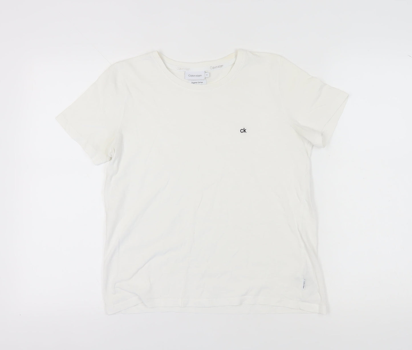 Calvin Klein White M T-Shirt for Unisex Adults
