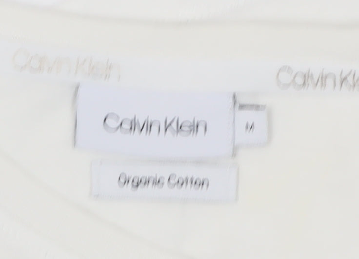 Calvin Klein White M T-Shirt for Unisex Adults