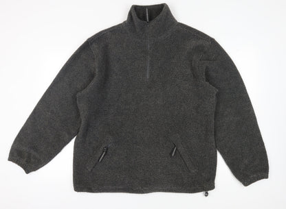 Mens UK Size L Armando Grey Pullover Sweatshirt