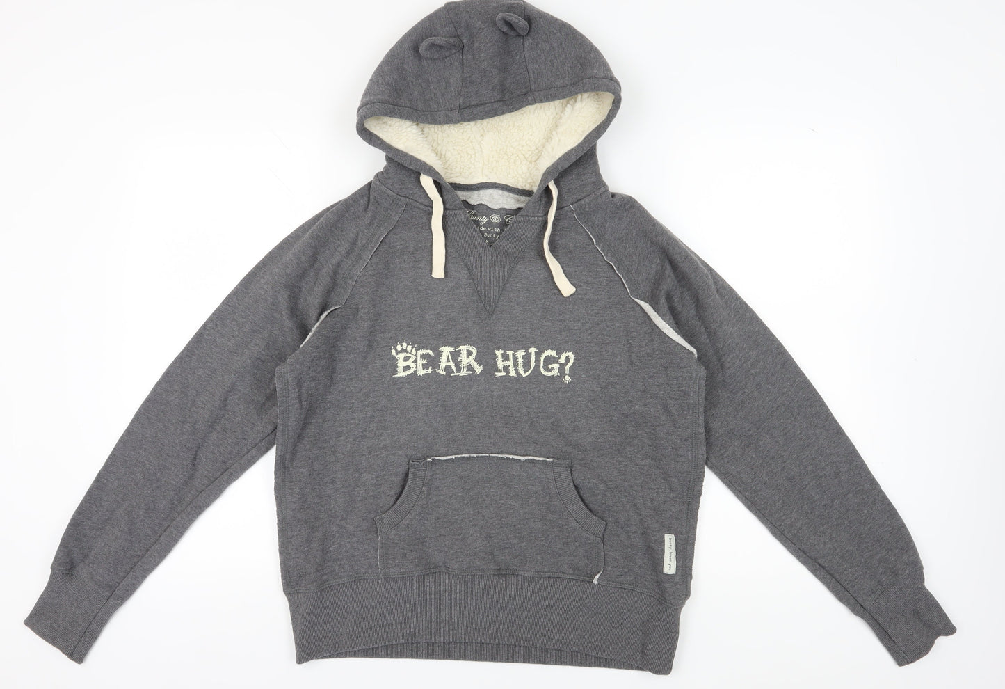 Bunty & Co. Women's Grey Pullover Hoodie, Size L