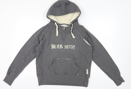 Bunty & Co. Women's Grey Pullover Hoodie, Size L
