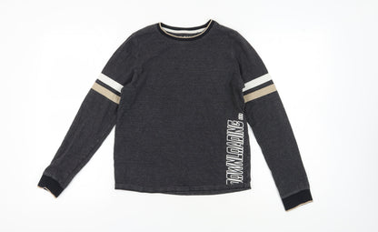 Next Boys Grey Sweatshirt, 14 Years, Pullover Style