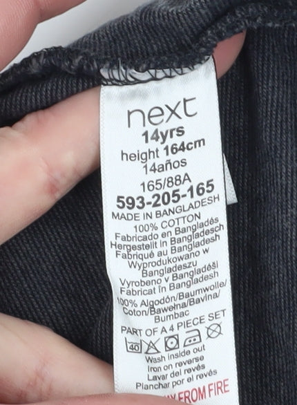 Next Boys Grey Sweatshirt, 14 Years, Pullover Style