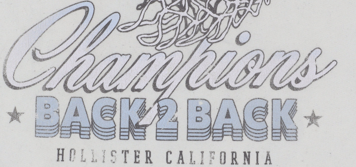 Hollister Women's Beige Graphic Sweatshirt M