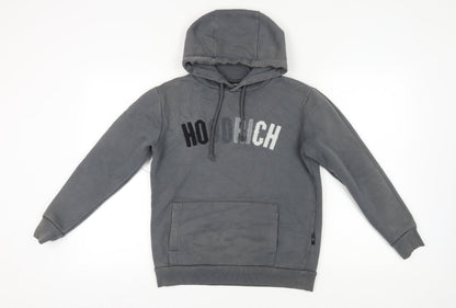 Unisex Adults UK Size XS Hoodrich Grey Pullover Hoodie