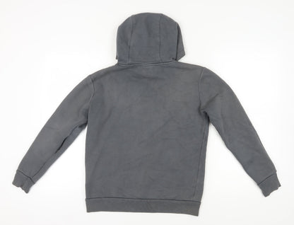Unisex Adults UK Size XS Hoodrich Grey Pullover Hoodie
