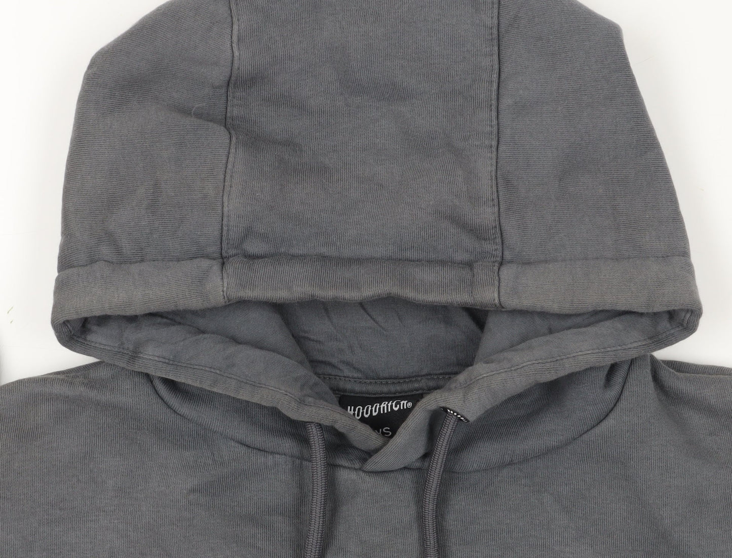 Unisex Adults UK Size XS Hoodrich Grey Pullover Hoodie