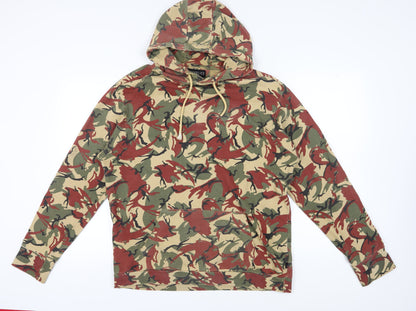 883 Police Men's Multicoloured Camouflage Hoodie XL