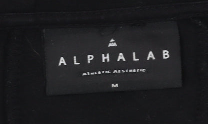 Alphalab Men's Black Full Zip Hoodie M