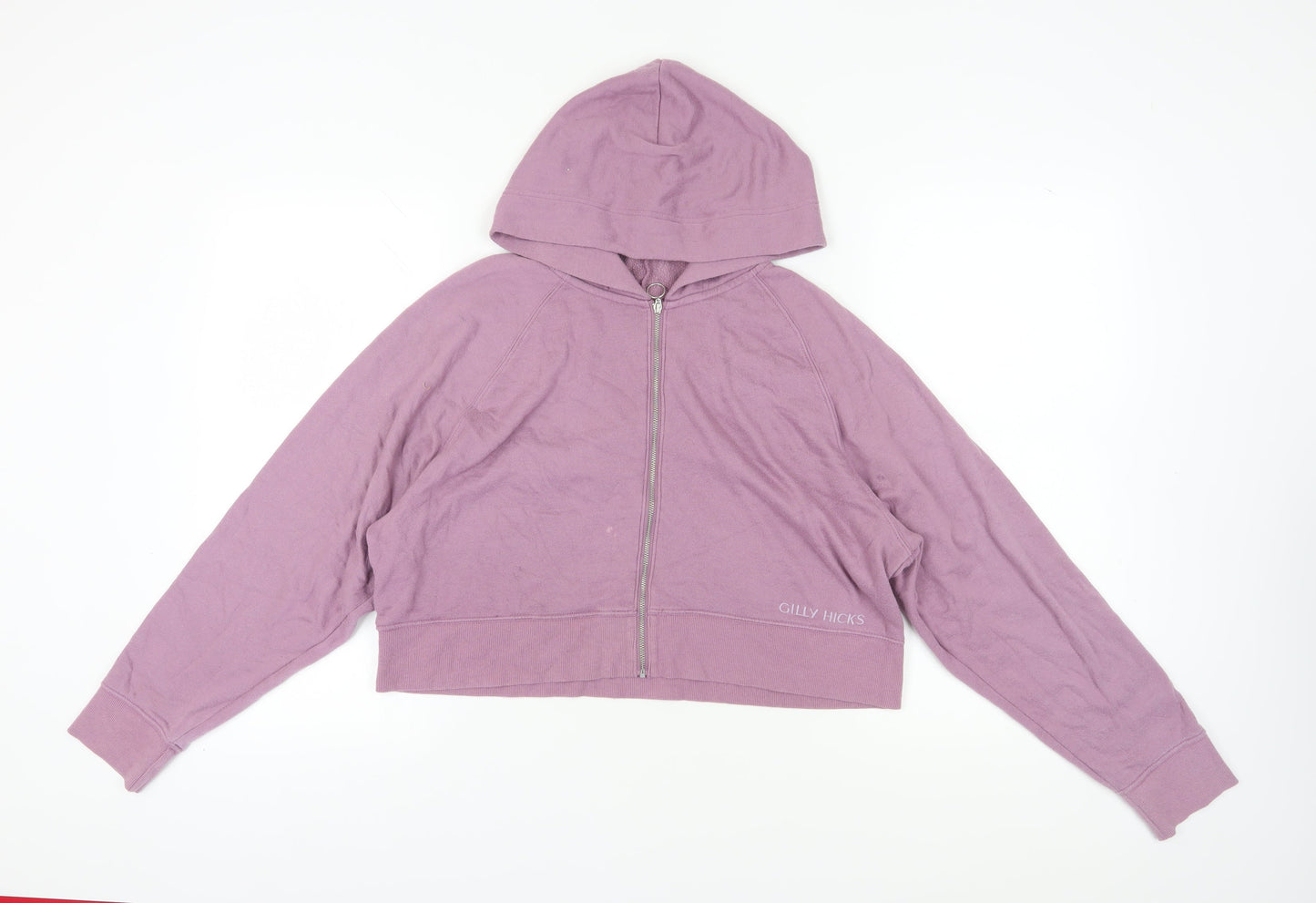 Womens UK Size M Gilly Hicks by Hollister Purple Full Zip Hoodie
