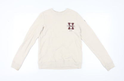 Hollister Women's Beige XS Pullover Sweatshirt