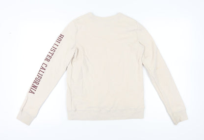 Hollister Women's Beige XS Pullover Sweatshirt