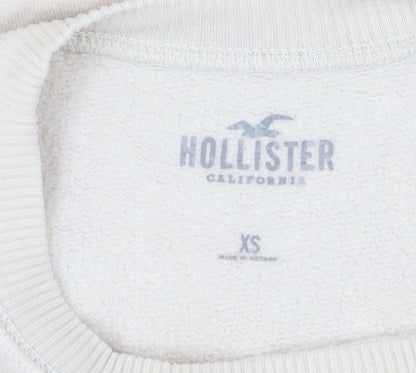 Hollister Women's Beige XS Pullover Sweatshirt
