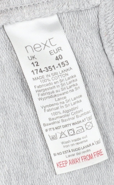 Next Women’s Grey Pullover Sweatshirt Size 12