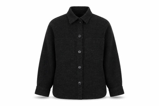 Unisex Adults UK Size M H&M Black Basic Jacket