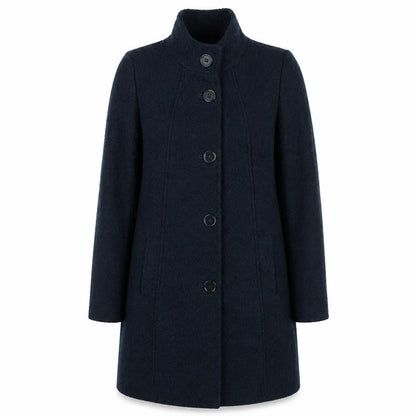 Womens UK Size 14 Debenhams Blue Overcoat