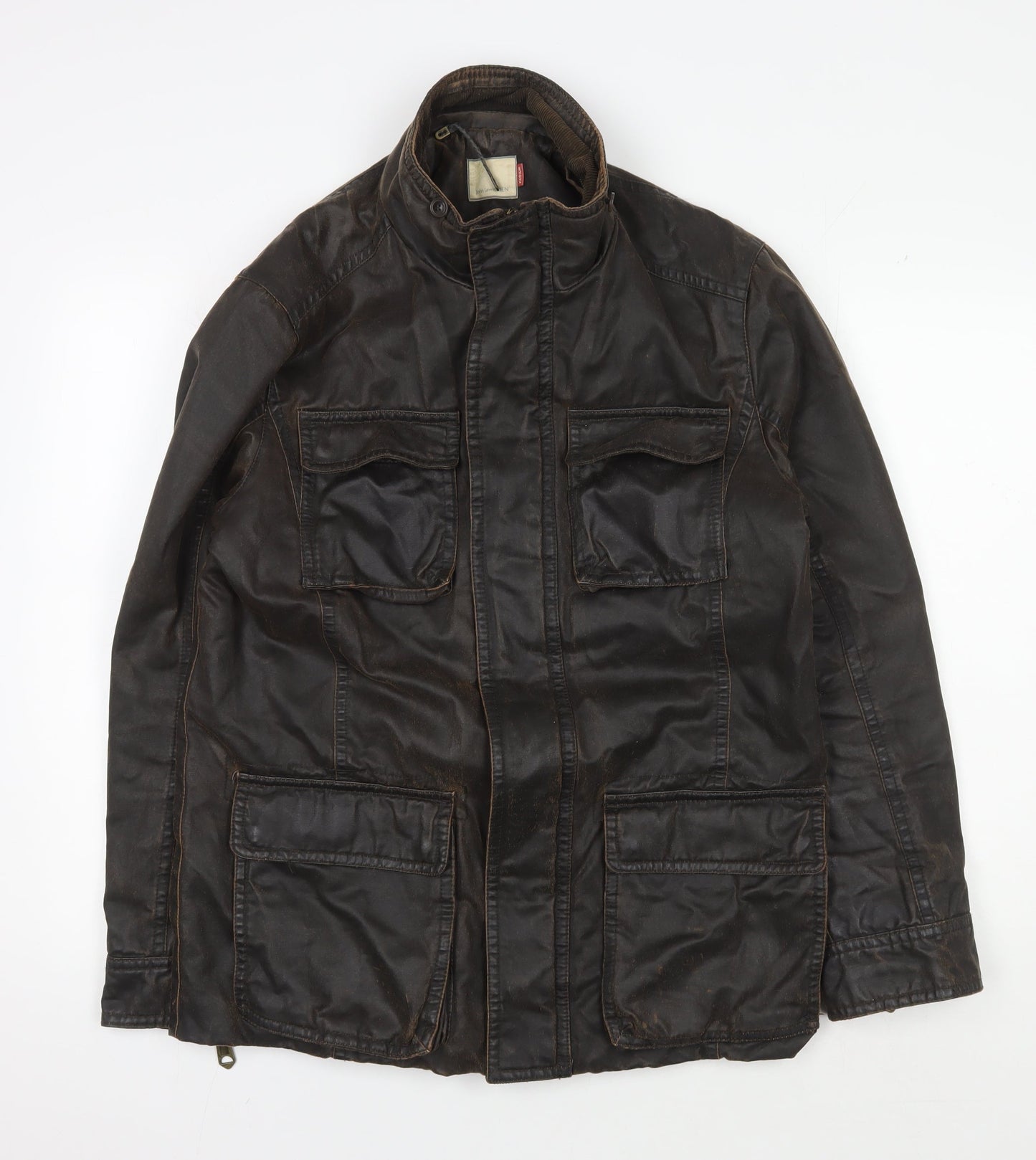 Mens UK Size M John Lewis Brown Field Jacket