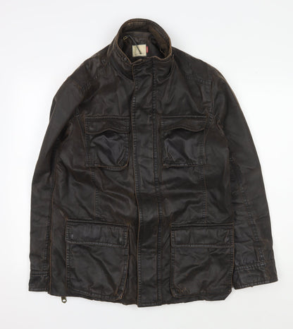 Mens UK Size M John Lewis Brown Field Jacket