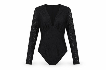 Womens UK Size 10 River Island Black Wrap Blouse