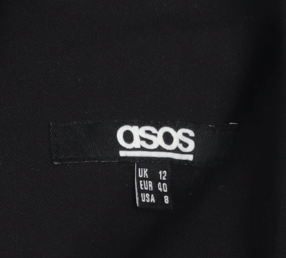 ASOS Women's Black Blazer UK 12, Business, Classic Fit