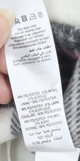 New Look Women's Plaid Short Skirt, Size 12