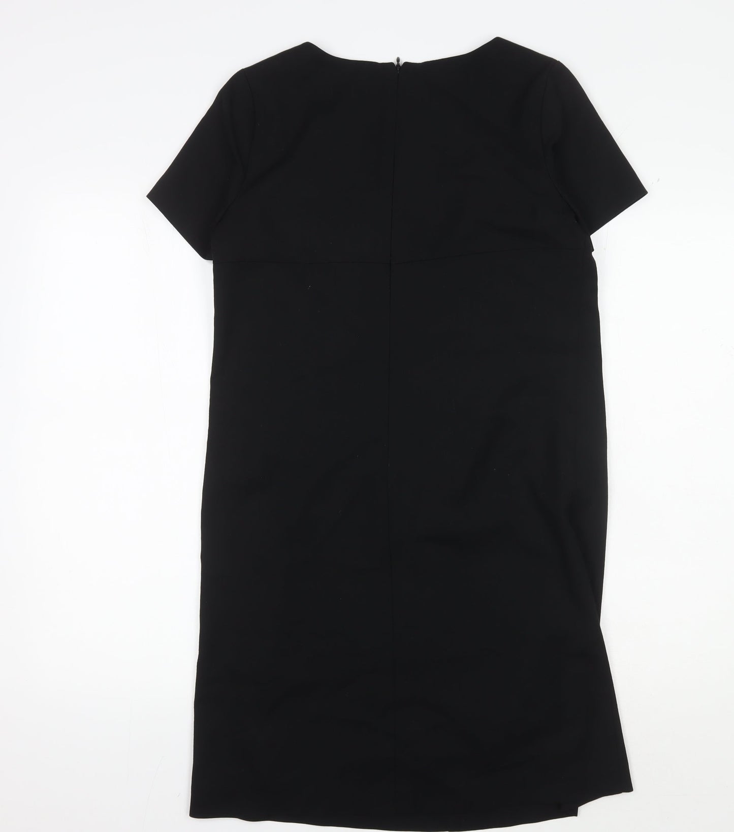 Next Women Black Knee Length Sheath Dress Size 6