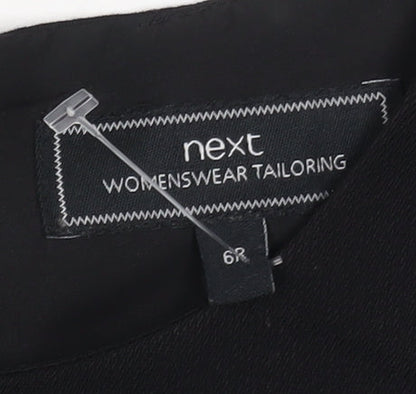 Next Women Black Knee Length Sheath Dress Size 6